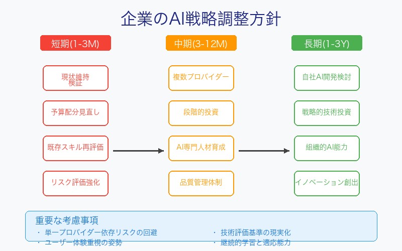 企業AI戦略の調整方針