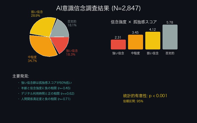 AI意識信念に関する大規模調査結果