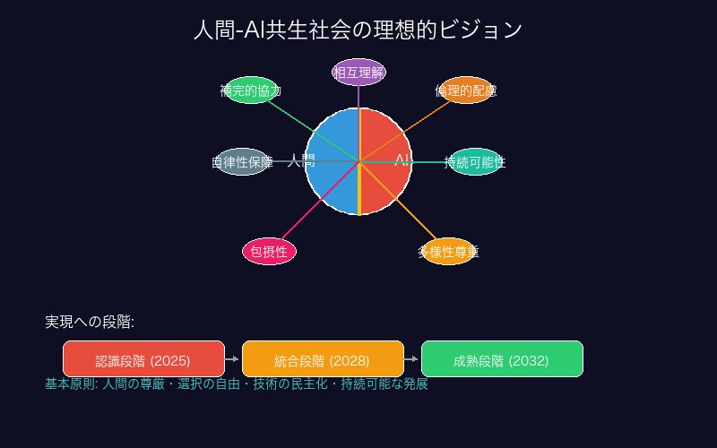 人間-AI共生社会の理想的ビジョン