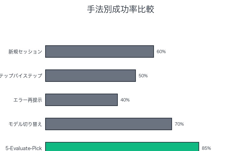 他手法との効果比較