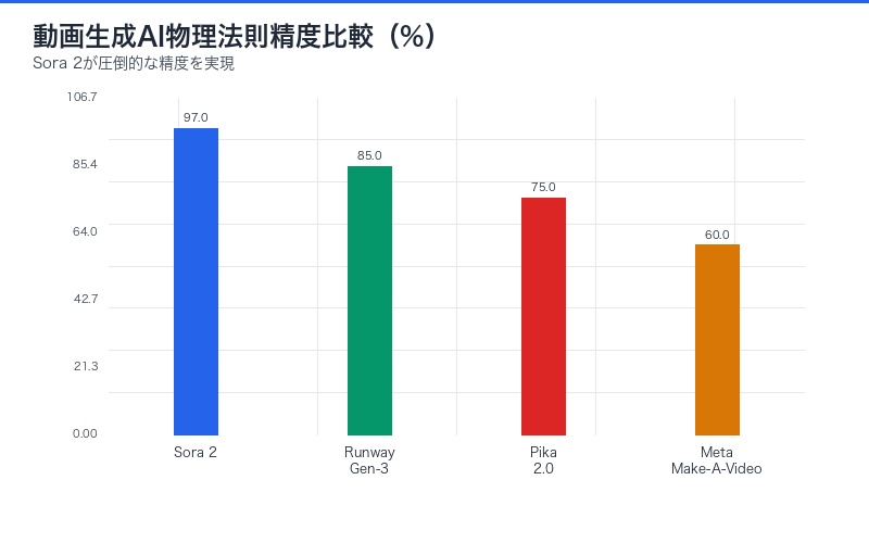 動画生成AI競合比較グラフ