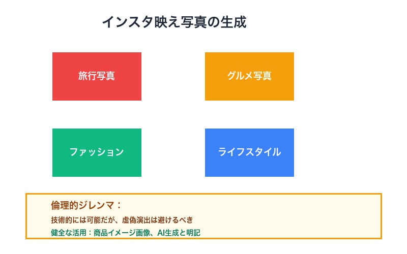 インスタ映え画像生成