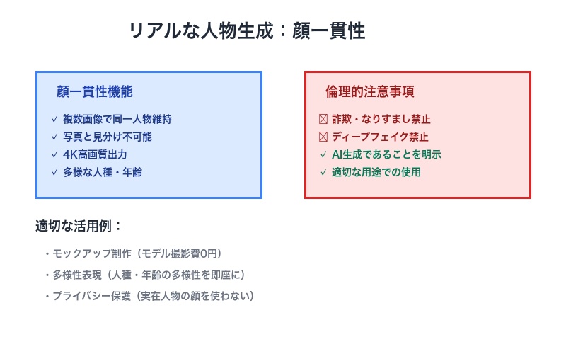 リアルな人物生成