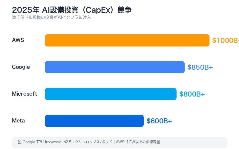 AI設備投資 2025年