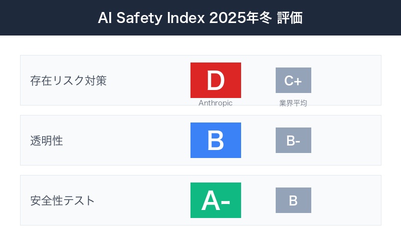 Anthropic AI Safety Index評価