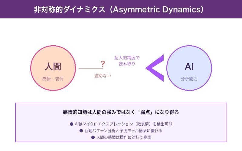 非対称的ダイナミクスの図解
